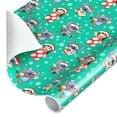 thumbnail image 1 of Plus Mark 40" Lilo & Stitch Christmas Wrapping Paper with Cutlines (60 Sq. ft., 1-Roll), 1 of 7