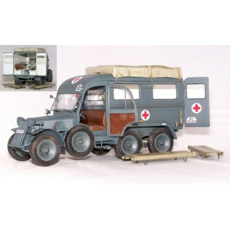 Plus Model 1:35 German Ambulance Kfz.31 Resin Model Kit #403