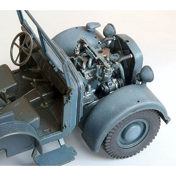 Plus Model 1:35 Horch Kfz 15 Engine Set For Italeri/Tamiya Model Accessory #177
