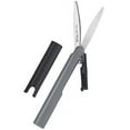 thumbnail image 1 of Plus Pen Style Non Stick Compact TSA Twiggy Scissors with Cover Charcoal, 1 of 5