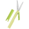 thumbnail image 1 of Plus Pen Style Compact TSA Twiggy Scissors with Cover Green, 1 of 3