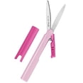 thumbnail image 1 of Plus Pen Style Compact TSA Twiggy Scissors with Cover Rose, 1 of 5