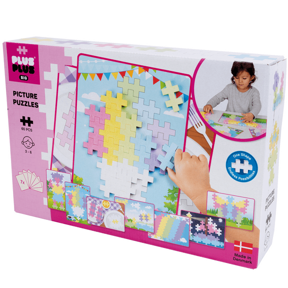 Plus-Plus - 3281 | Big Picture Puzzles Pastel - 60 PC