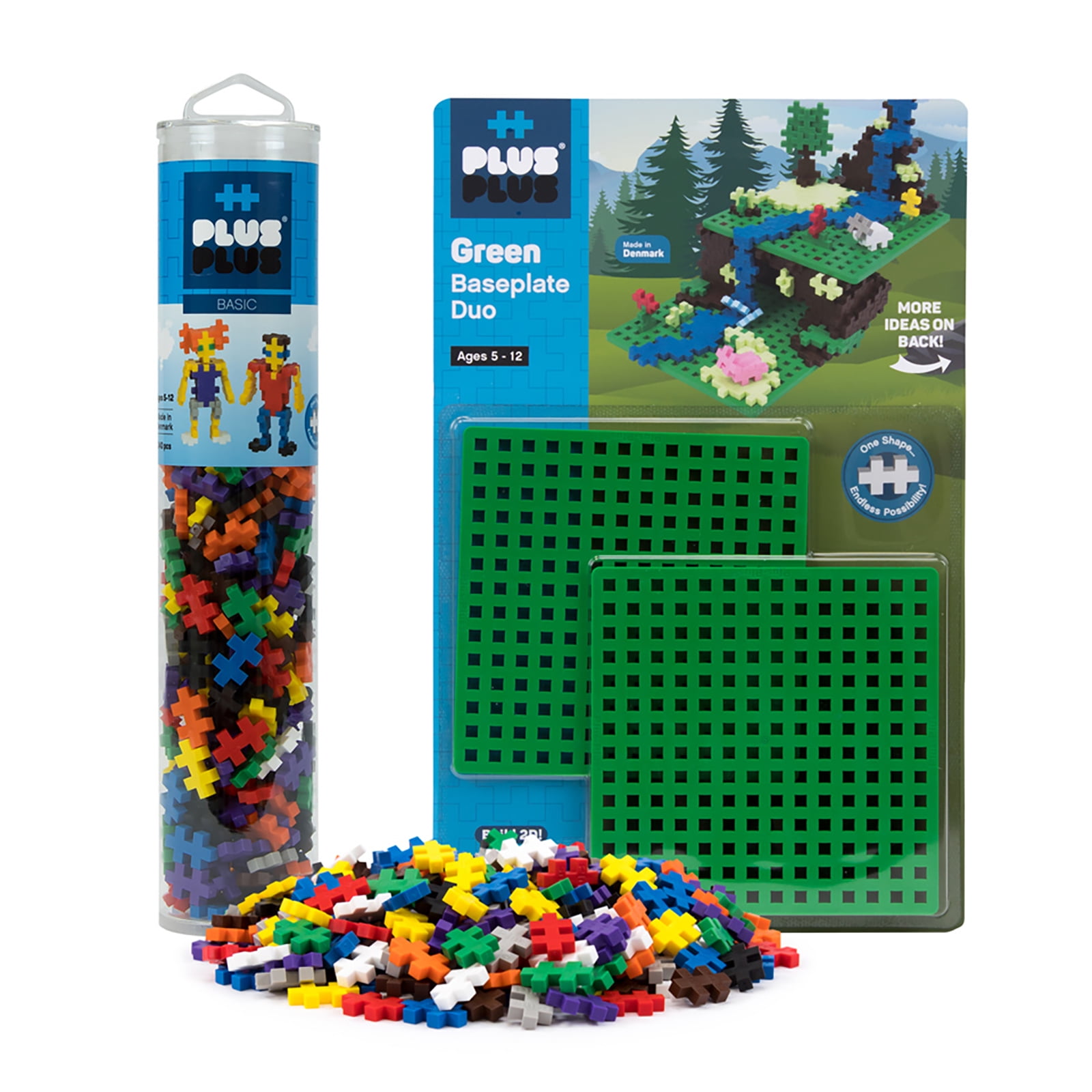 1200-Piece Plus-Plus® Basic Learn To Build Super Set Plus-Plus - Babyshop