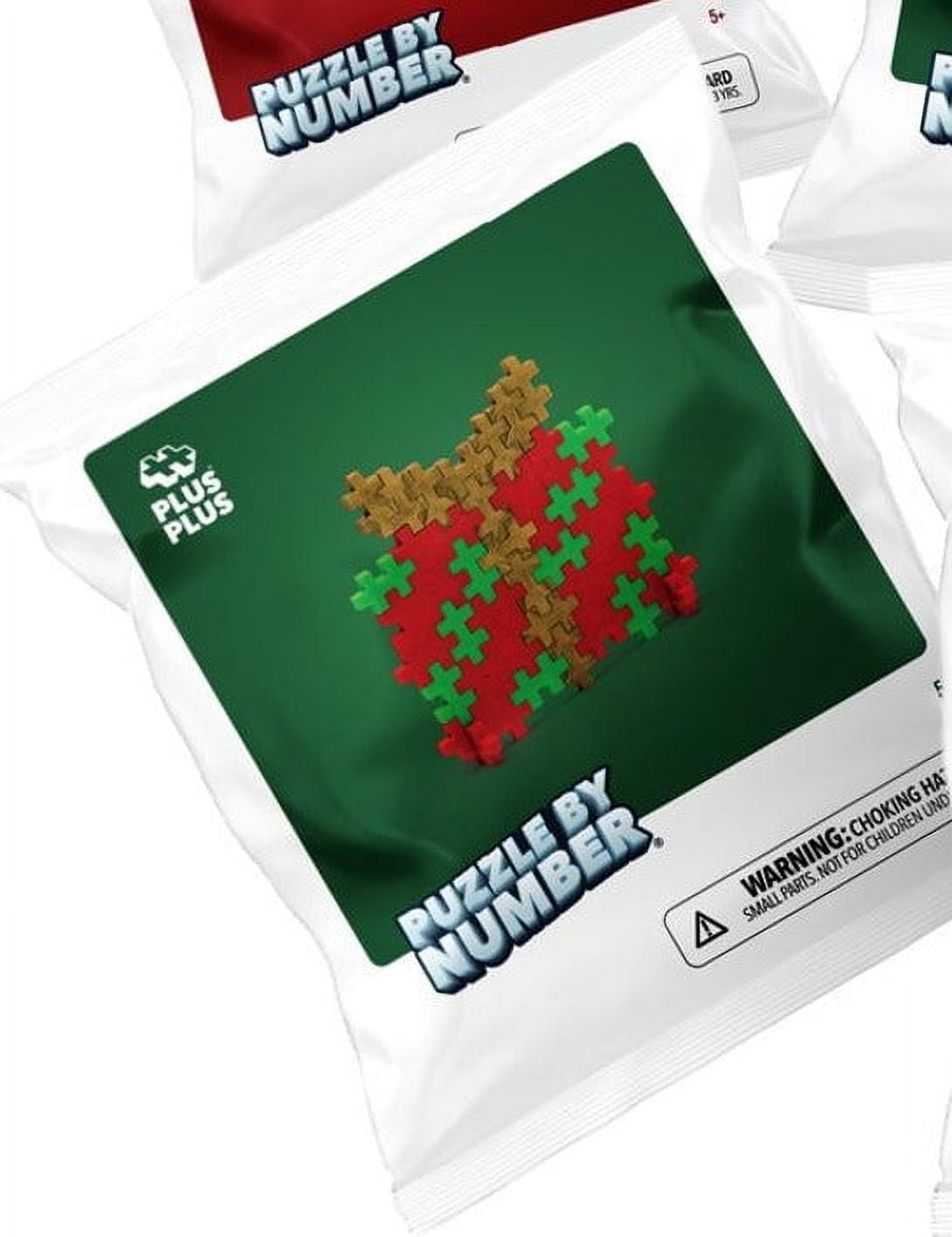 Plus Plus Holiday Puzzle By Number Great Stocking Stuffer Christmas