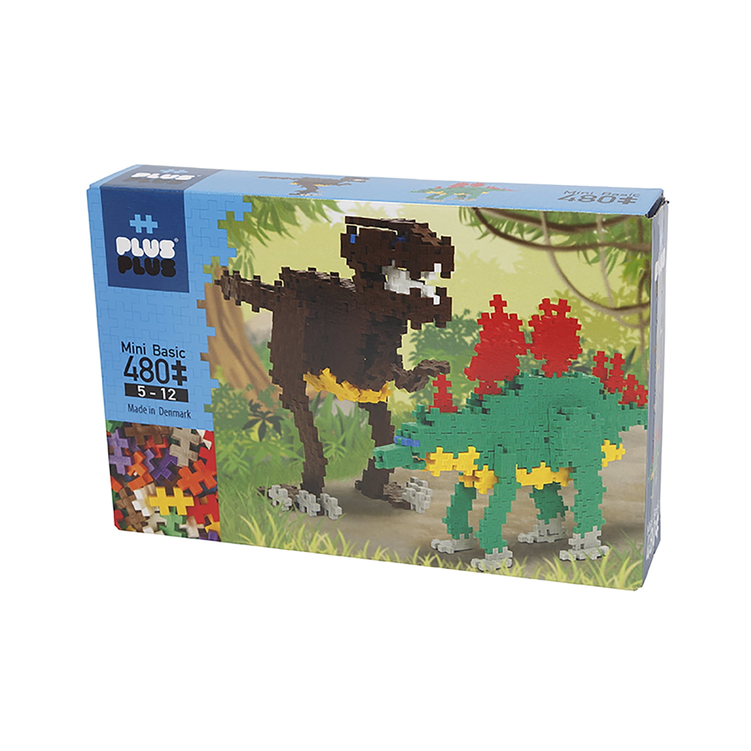 Buy Plus-Plus Spinosaurous Dinosaur Construction Building Mini Puzzle  Blocks, 70 Pieces Tube -- ANB Baby