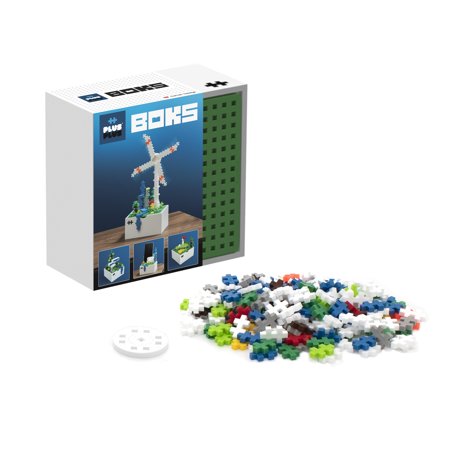 Plus-Plus - Instructed Play STEM Building Set- 220 Pc Boks Windmill