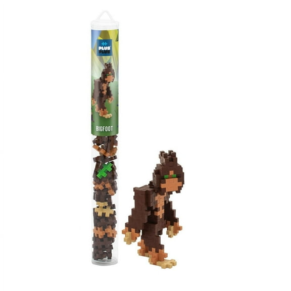 Plus-Plus - Instructed Play STEM Building Set- 70 PC Bigfoot