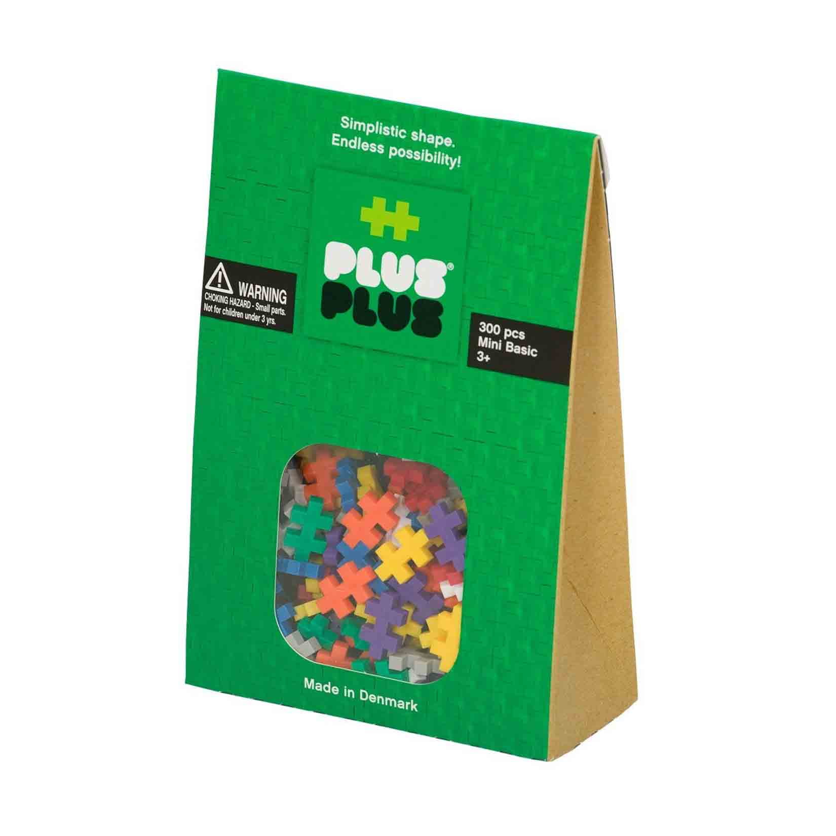 Plus-Plus - Open Play Building Set - 300 pc Basic Mix