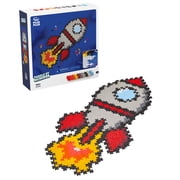 Plus-Plus Puzzle by Number - Rocket- 500 Piece - Color To Number Matching, Interlocking Mini Blocks, Construction Building STEM Toy, Kids Ages 5+