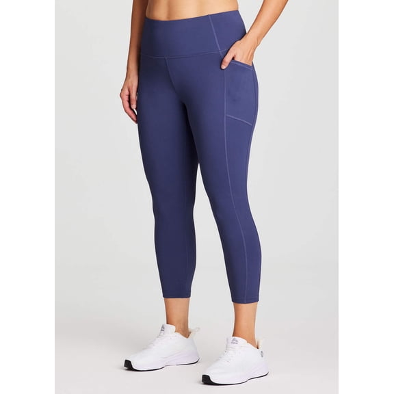 RBX Active Women's Plus Size Ultra Hold 7/8 Legging With Pockets