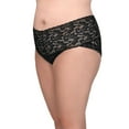 thumbnail image 1 of Plus Retro Lace V-Kini Panty, 1 of 3