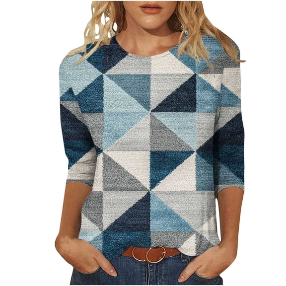 Boho Tops for Women Off The Shoulder Tops Western 3/4 Sleeve Shirts Oversized Graphic Blouses Dressy Casual Sexy Sheer