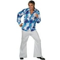 thumbnail image 1 of Plus Size 70s Fever Costume - Blue-White, 1 of 1
