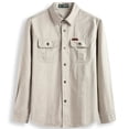 thumbnail image 1 of Plus Size 8XL 10XL Shirt Men Long Sleeve Shirts Spring Autumn Military Blouse Big Size 10XL Cotton Shirt Outdoor Jacket Green, 1 of 6
