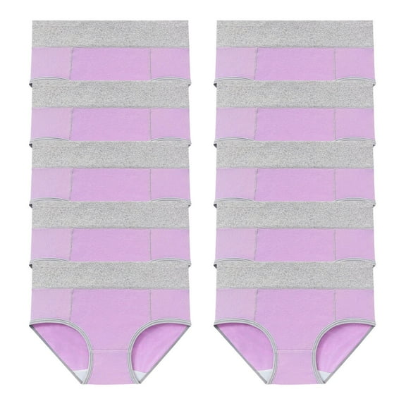 Plus Size Absorbent Menstrual Cotton Hipster Panties Ladies Womens Period Underwear Leak Proof Underpants 10 Pack