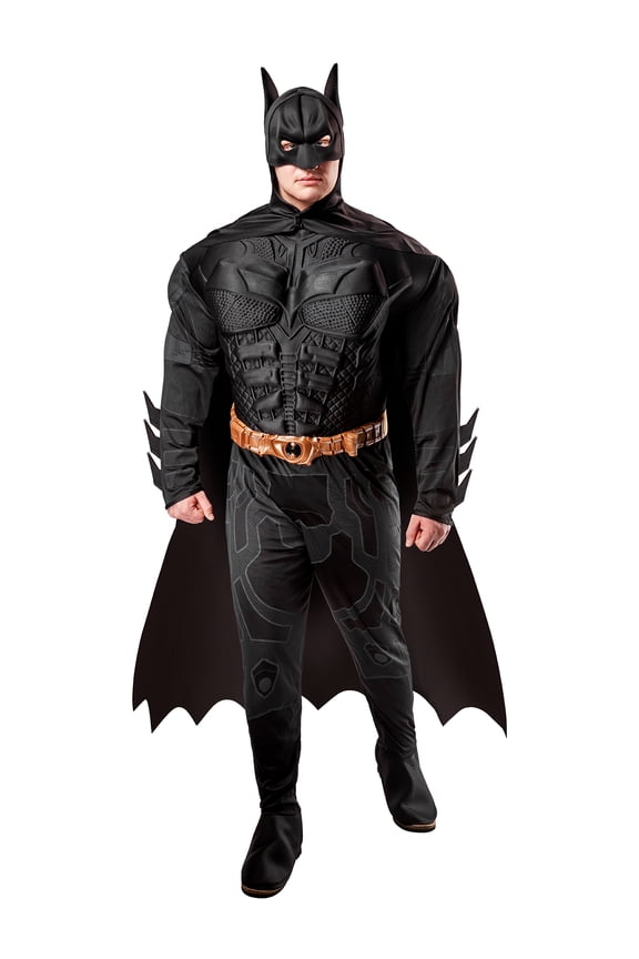 Batman The Dark Knight Rises Muscle Chest Men's Halloween Fancy-Dress Costume for Adult, Plus Size