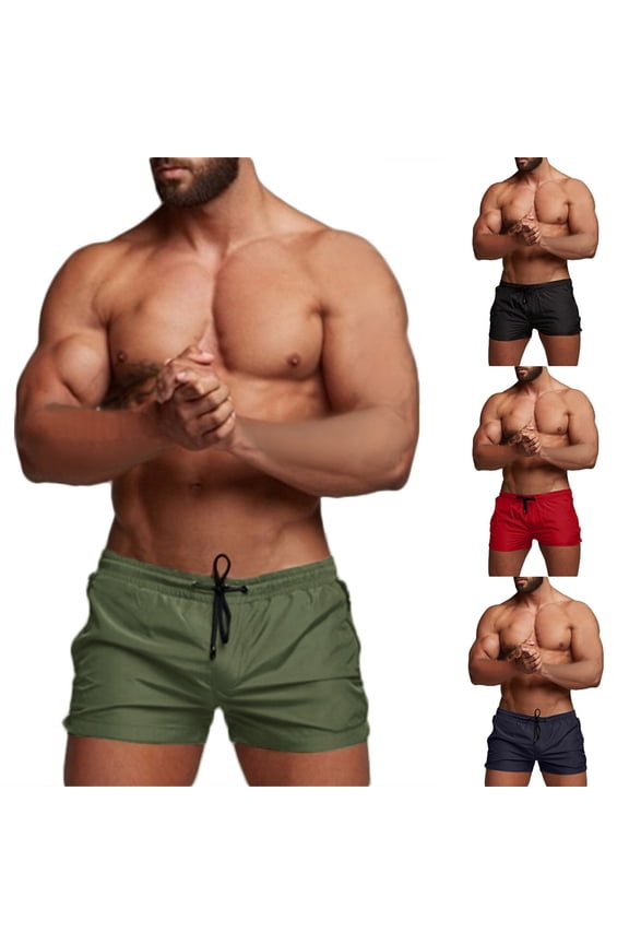 Plus Size Beach Shorts Men 4x Retro Athletic Tropical Print Quick-Dry Beach Swimming Shorts with Pockets Upf 50+ Sun Protection Fishing Shorts for Men