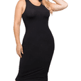thumbnail image 1 of Plus Size Black Tank Dress, 1 of 3