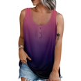 thumbnail image 1 of Plus Size Blouse for Women Women Summer Sleeveless Casual Printed O Neck T Shirt Tops, 1 of 7