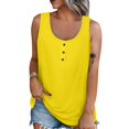 thumbnail image 1 of Plus Size Blouse for Women Women Summer Sleeveless Casual Solid Color O Neck T Shirt Tops Blouse, 1 of 7