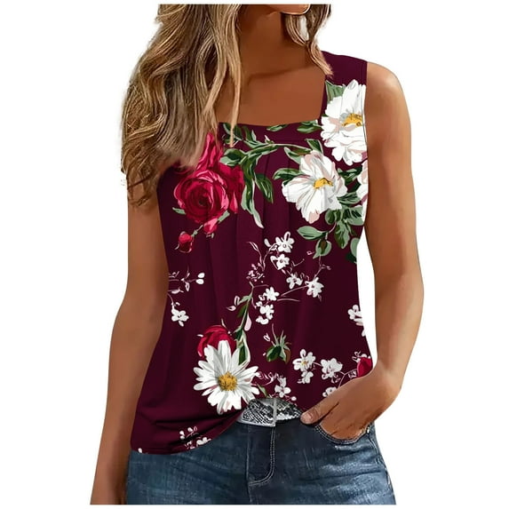 Young adult fashion Plus Size Blouses for Women 3X Casual Summer Tops for Women Over 50 Workout Tank Tops for Women Built In Bra