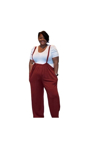 Shop Stylish Suspender High Waist Pants for Women at Walmart
