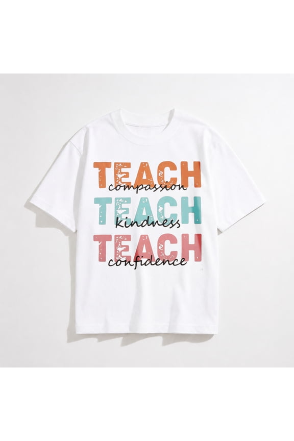 Plus Size Book Lover Teacher Shirts Women Teach Graphic Tees Librarian Bookworm T-Shirt Gift Tops