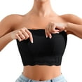 thumbnail image 1 of Plus Size Bra Comfortable Everyday Wear Seamless Support All Season Fit Detailed Size Wireless Soft Fabric, 1 of 2