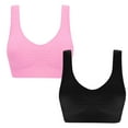 thumbnail image 1 of Plus Size Bra,High Impact Sports Bra Adjustable Wireless Plus Size Sports Bra, 1 of 6