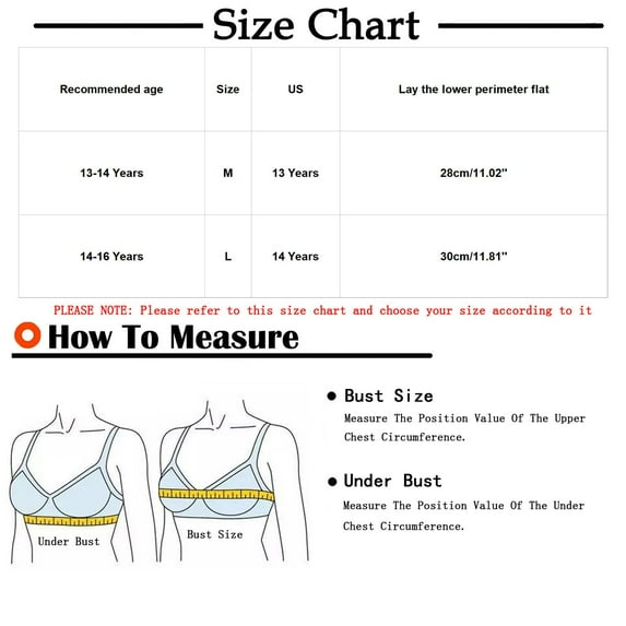Plus Size Bralettes for Girl New Girl's Primary and Secondary School Solid Color Comfortable Camisole Bra Style B-35 Green L