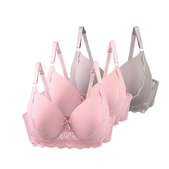 Plus Size Bralettes for Women Seamless Underwired Bras Solid Color Maternity Sleeping for Everyday Nightwear