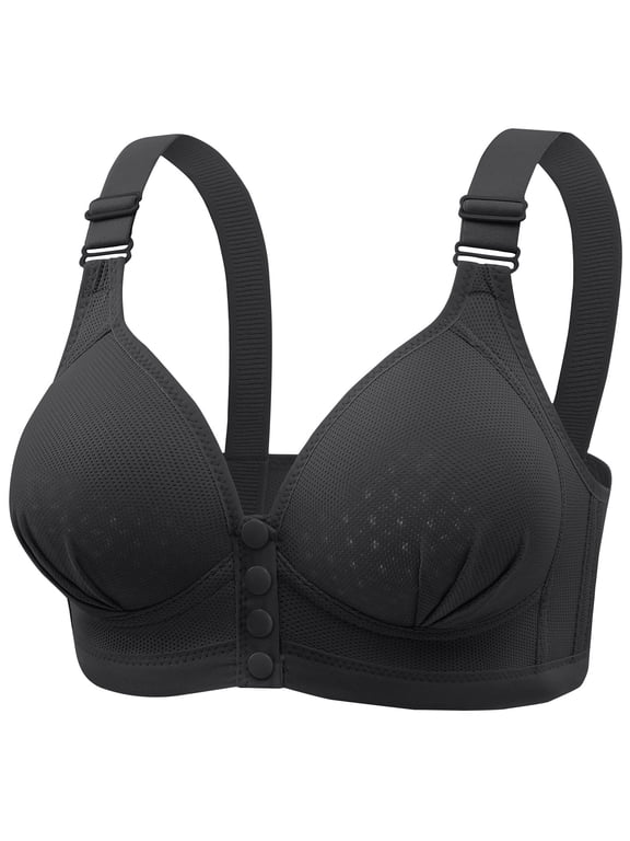 Plus Size Bras For Women Plus Size Lace Side Support Push Up Thin Everyday Wear Comfortable Supportive Stylish Design For All Day Everyday Wear