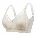 thumbnail image 1 of Plus Size Bras for Women Sports Bra Women Women's Sexy Ultra-thin Lace Bra Without Steel Ring Breast Feeding Bra Plus Size Sports Bra Wireless Bra Sexy lingerie High Impact Sports Bra, 1 of 7