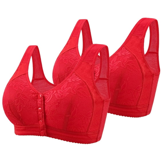 KeFaWanJu Bras for Women No Underwire Clearance Front Closing Bras for Women Plus Size Bras for Women 48d Women's Sports Bra