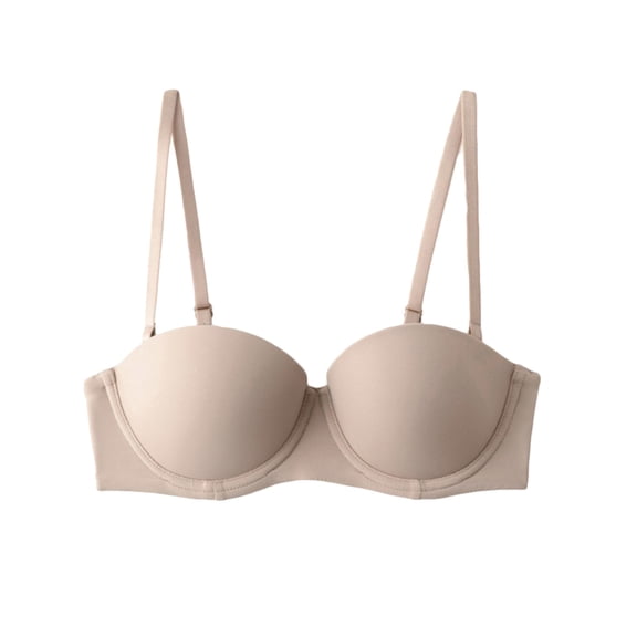 Womens Plus Size Bras Full Coverage Back-Smoothing Bra Feature V-Neck Push-up Bra Hook and Eye Closure Plus Size Bralettes 80A Style W-274