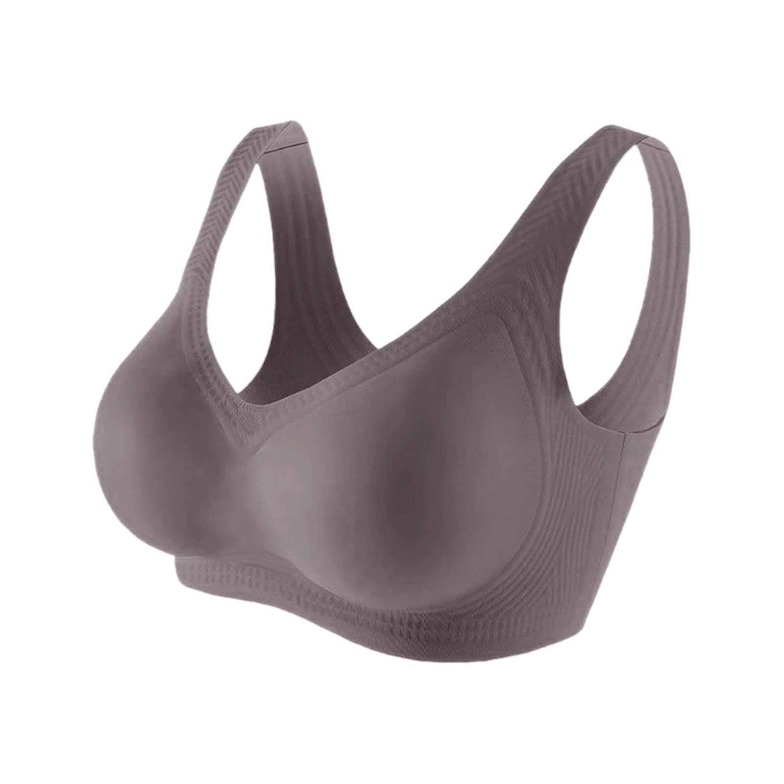 Plus Size Bras for Women Jelly Bra Lifting Wire Jelly Bra Supportive Bras Comfort And Soft Breathable Bras for Women M