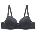 thumbnail image 1 of Plus Size Bras for Women Push Up Bra T-Shirt Underwire Bra with Adjustable Strap for Everyday Wear, 1 of 4