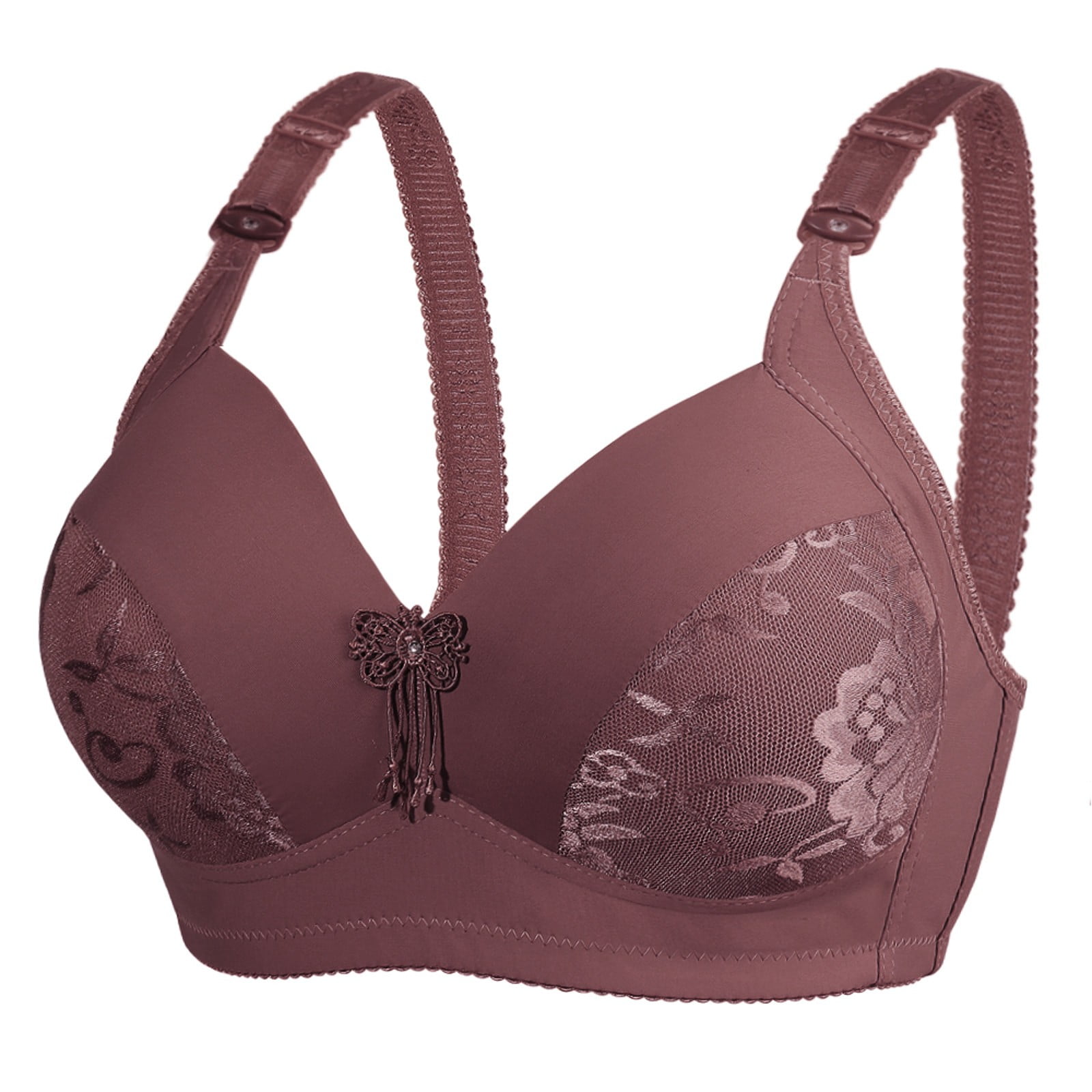 LEADING LADY The Brigitte Classic T-Shirt Wirefree Bra - Padded Bras for  Women - Womens Wireless T-Shirt Bras Plus Size. : : Clothing,  Shoes