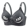 thumbnail image 1 of Plus Size Bras for Women Wireless Push Up Bra T-Shirt Bra Supportive Bralettes with Adjustable Straps for Everyday, 1 of 9