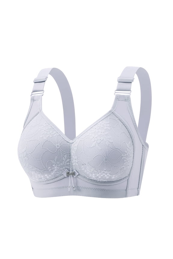 Plus Size Bras with Back Coverage sports bras for women Fashion Comfortable Breastplate Lace Breathable Bra Underwear No Rims