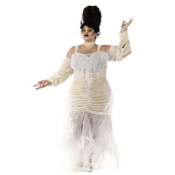Plus Size Bride of Frankenstein Costume