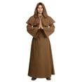 thumbnail image 1 of Plus Size Brown Monk Robe Costume, 1 of 2