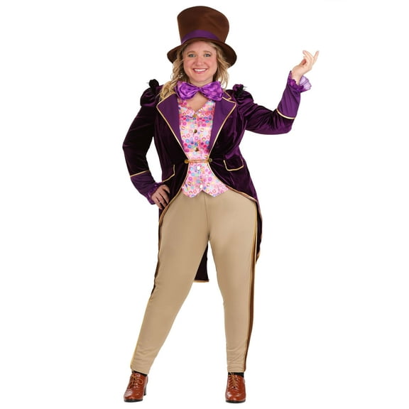 Plus Size Candy Inventor Costume for Women