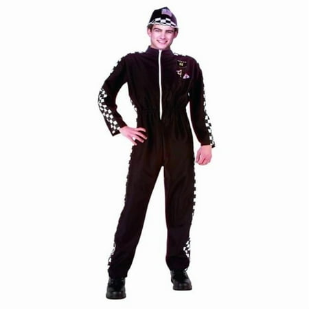 Plus Size Car Racer Costume - Black