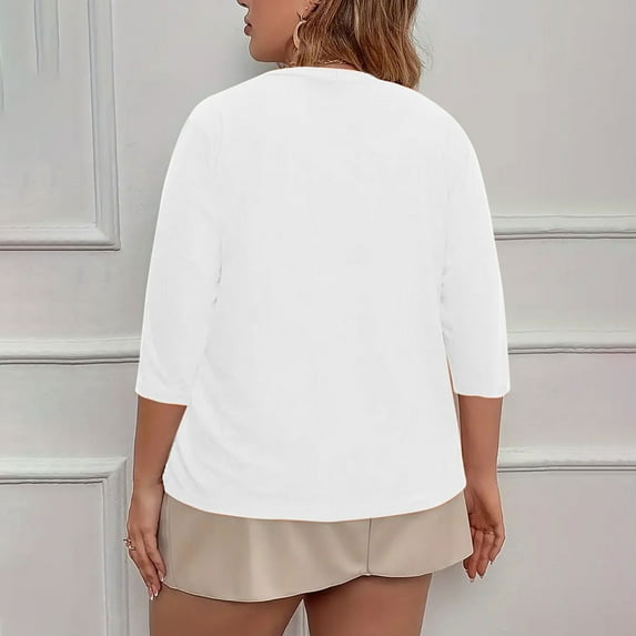 Plus Size Cardigan For Women 2024 Spring Summer Open Front Solid Color Half Sleeve Coat Tops Trendy Casual Blouse Cardigan Loose Sweater Button down Sweater Cardigan Women Corded Cardigan Warm