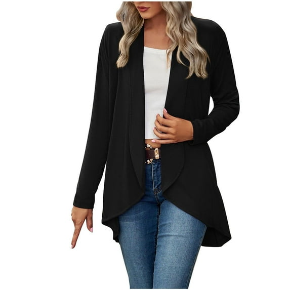 Plus Size Cardigan for Women Cardigans for Women 2025 Open Front Cardigan Fitted Jacket Warm Oversized Outwear Abrigos de Mujer