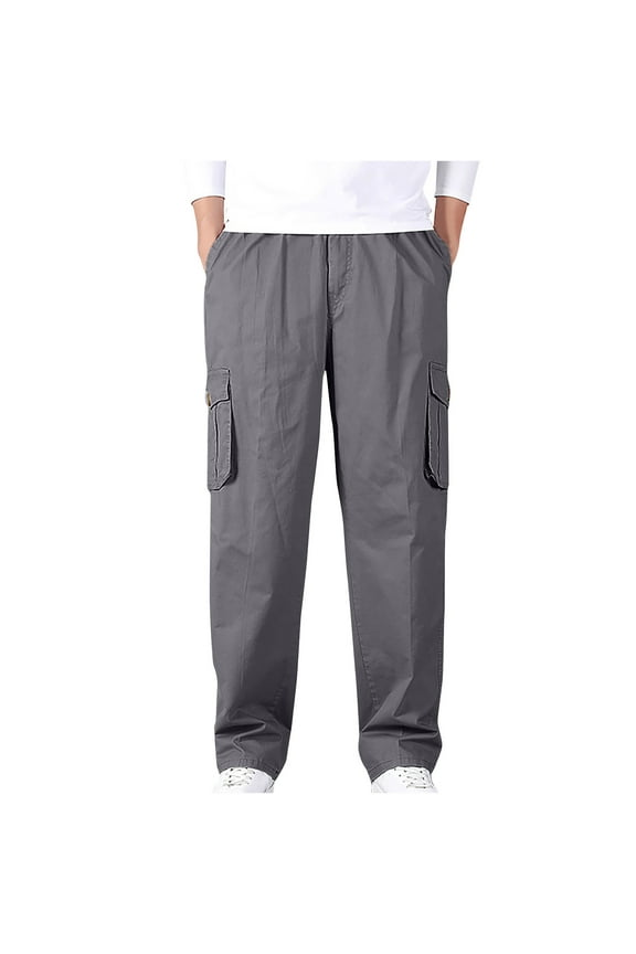 Plus Size Cargo Work Pants for Women Loose Outdoor Travel Hiking Tactical Pants Big and Tall Straight Trousers S-6XL