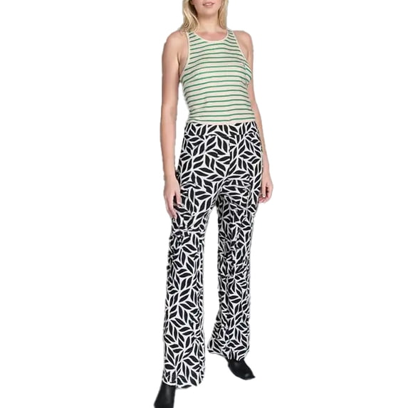 Plus-Size Casual Pants for Women high-Waisted Bell Bottoms Yoga