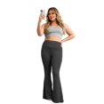 thumbnail image 1 of Plus-Size Casual Pants for Women high-Waisted Bell Bottoms Yoga, 1 of 5